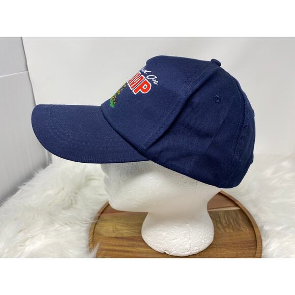 Trump Don't Tread on Trump Navy Embroidered Hat Adjustable Adult - Picture 2 of 5